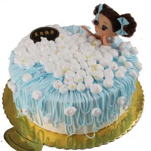 【迷糊娃娃】鲜奶蛋糕