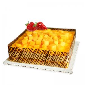 【方形芒果慕斯】慕斯蛋糕