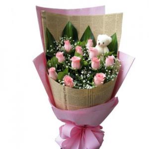 【粉色红颜】鲜花